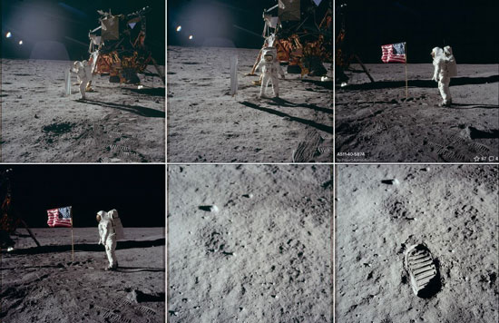 ناسا تصاویر سفر به ماه را منتشر کرد