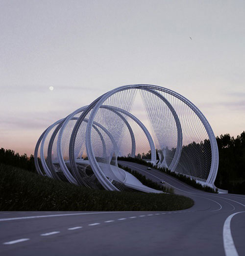 پلی که چینی‌ها برای المپیک زمستانی 2022 طراحی کردند