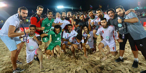 فوتبال ساحلی ایران قهرمان جام بین قاره‌ای شد
