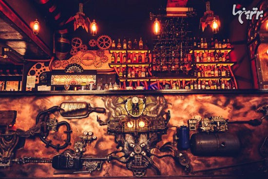 اولین رستوران «استیم‌پانک» در جهان +عکس