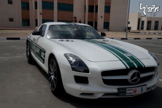 عکس: خودروهای سوپرلوکس پلیس دبی