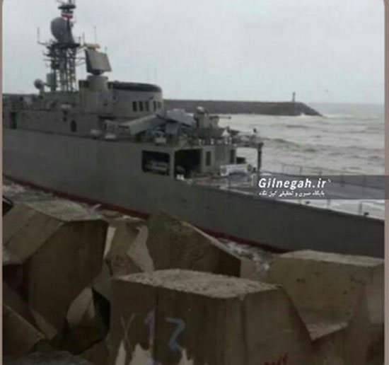 حادثه برای کشتی جنگی ایران؛ تعدادی ناپدید شدند