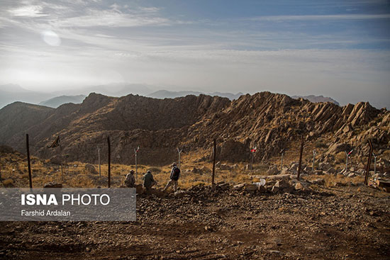 رزمایش محرم ۲ در مرز کردستان و کرمانشاه