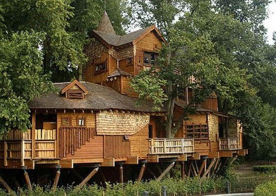 زیباترین خانه‌های چوبی دنیا +عکس