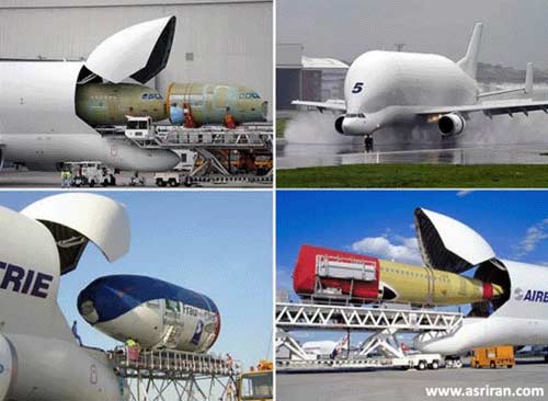 عجیب ترین هواپیمای ایرباس دنیا
