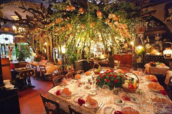 رستورانی برای عاشقان گل و گیاه +عکس