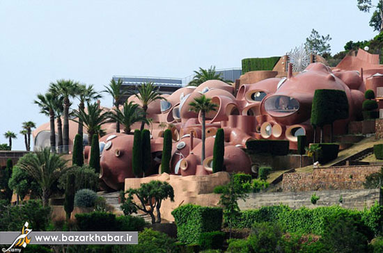 «کاخ حباب»؛ عمارتی هیجان انگیز در فرانسه