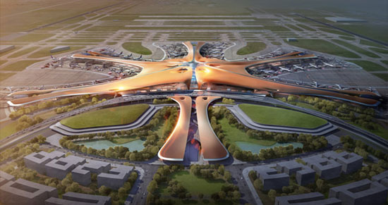فرودگاه جدید پکن، قطب پروازی جهان می شود