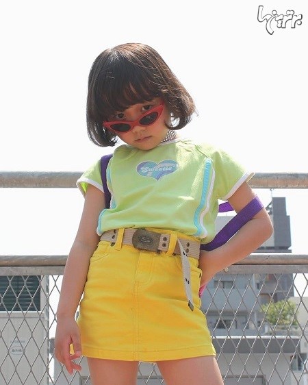 دختر ۶ ساله ژاپنی، ستاره مد اینستاگرام شد