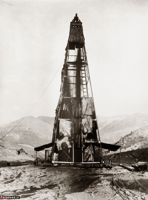 عکس: اولین اکتشافات نفت در ایران