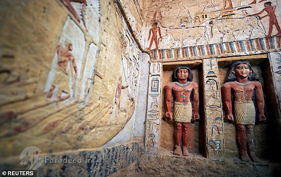 کشف مقبره دست نخورده در مصر!