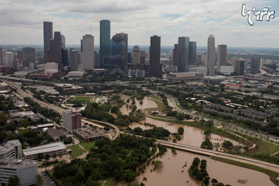 تصاویر هوایی از حال‌ و‌ روز تگزاس پس از توفان
