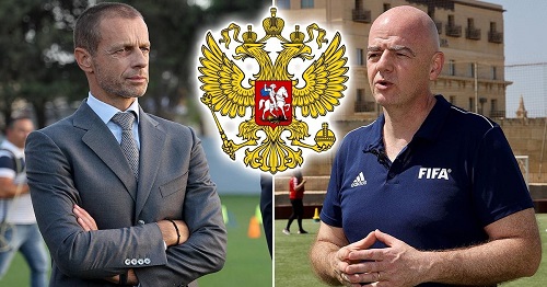 روسیه از تمام رقابت‌های فوتبال محروم شد