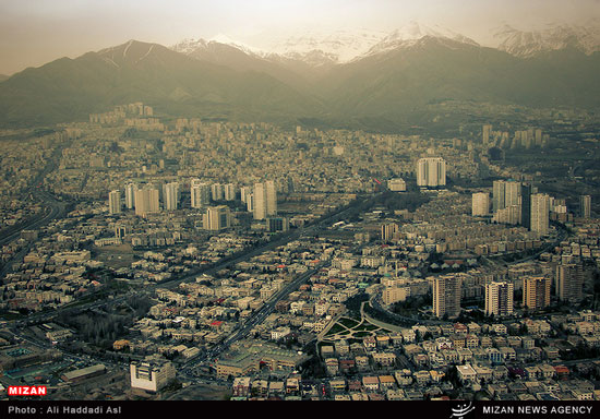 عکس: تهران از نمایی دیگر