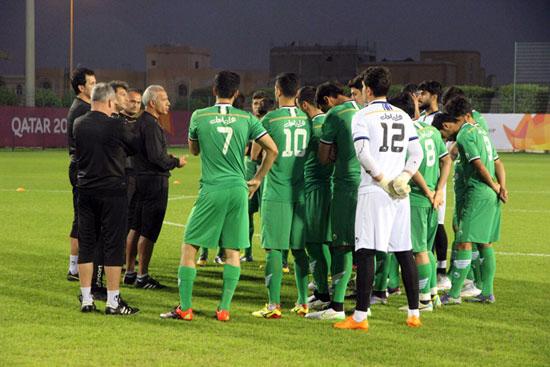 عکس: نخستین تمرین تیم ملی امید در قطر