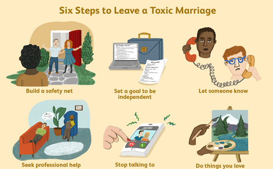 ۶ قدم برای ترک یک رابطه مسموم