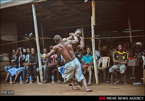 بی رحمانه‌ترین هنر رزمی در آفریقا +عکس