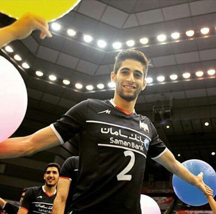 میلاد عبادی پور، جوان ترین ملی پوش والیبال