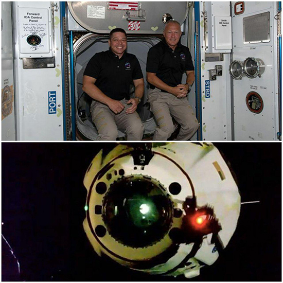 فضانوردان ناسا با کپسول دراگن به زمین بازگشتند