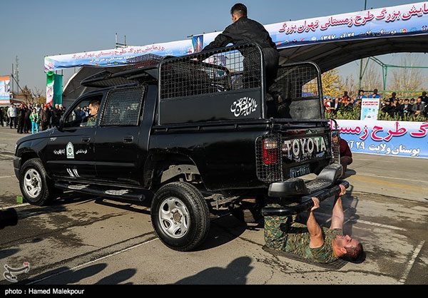 رزمایش طرح زمستانی تهران بزرگ