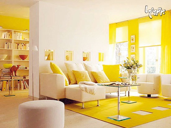 رنگ زرد، خانه تان را چه شکلی می کند؟