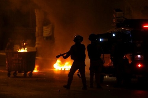 شب ملتهب و متشنج میان اسرائیل و فلسطین