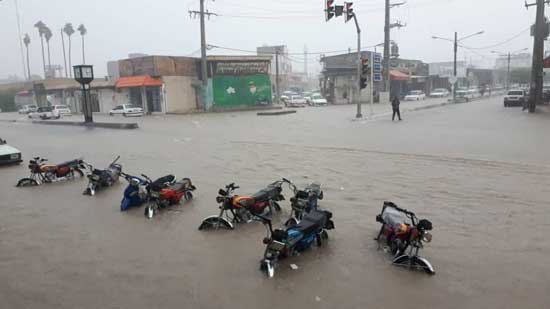 جاری‌شدن سیلاب در استان بوشهر