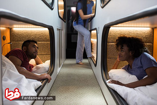 افتتاح اتوبوس پنج ستاره با سرویس خواب
