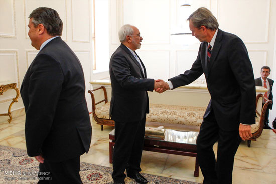 عکس: دیدار معاون صدر اعظم آلمان با ظریف