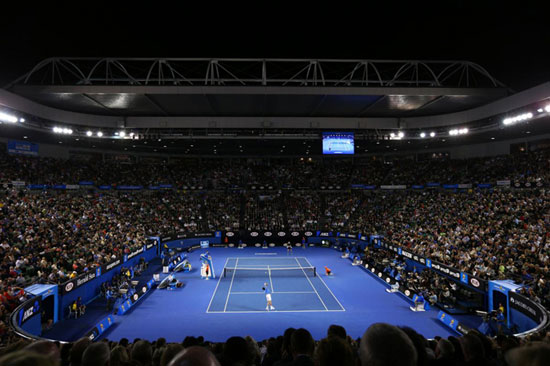 توقف فینال تنیس استرالیا به خاطر یک معترض
