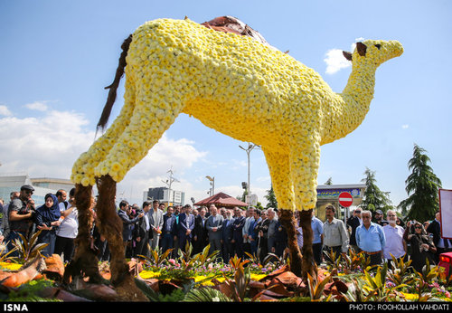 عکس: افتتاح نمایشگاه گل و گیاه در تهران