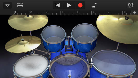 اپلیکیشن GarageBand استودیو حرفه ای iOS
