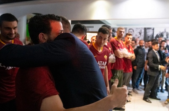 اندوه بازیکنان رم در کنفرانس خداحافظی دروسی