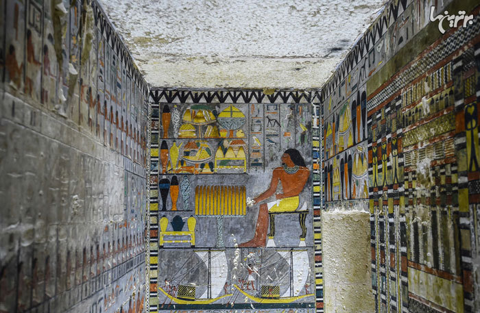 کشف مقبره ۴۰۰۰ ساله مصری که انگار تازه نقاشی شده!