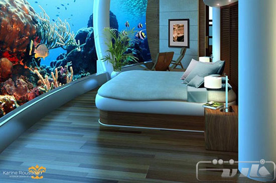 با برترین هتل‌های زیر آب دنیا آشنا شوید!