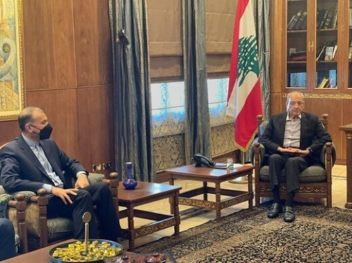 امیرعبداللهیان: می‌توانیم کمبود برق لبنان را رفع کنیم