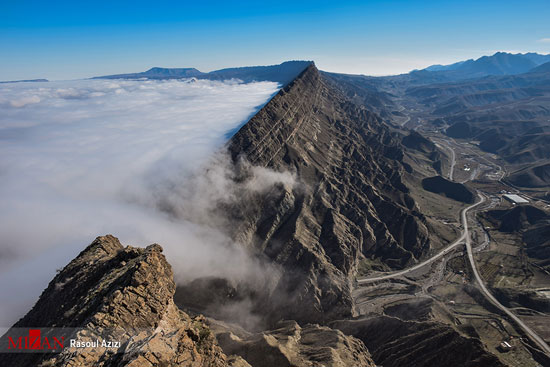 مه آلود شدن ارتفاعات هزار مسجد خراسان