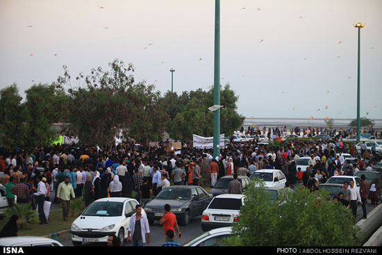 عکس: تجمع مردم علیه تجزیه هرمزگان