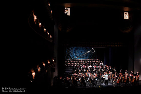 عکس: کنسرت ارکستر موسیقی ملی