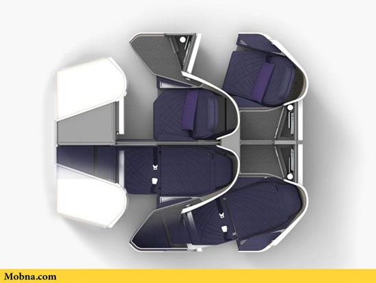 روش هوشمندانه برای چیدن صندلی‌های هواپیما