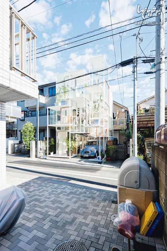 عجیب ترین خانه جهان در توکیو + عکس