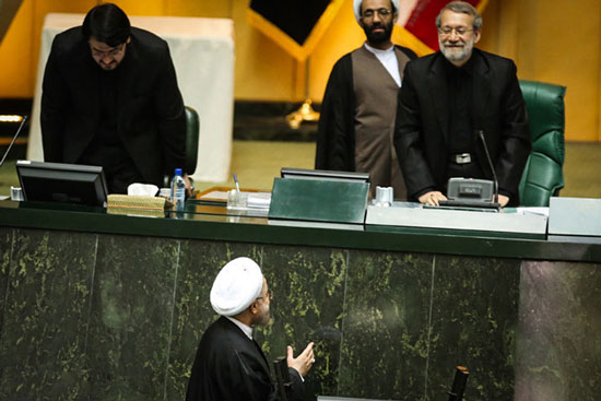 عکس: روحانی در جلسه رای‌ اعتماد به نیلی