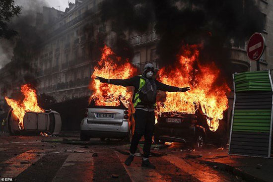 سومین شنبه اعتراض در پاریس چگونه گذشت