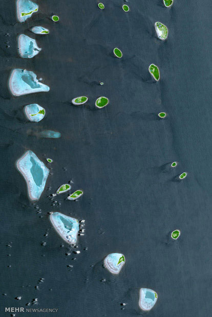 تصاویر ماهواره ای از سطح زمین‎