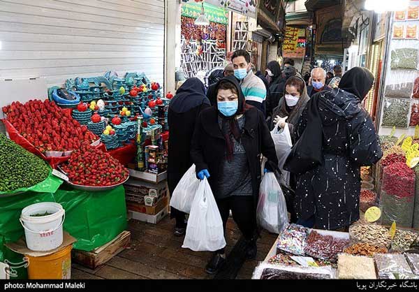 تصاویر؛ حال و هوای تهران در آستانه نوروز ۱۴۰۰