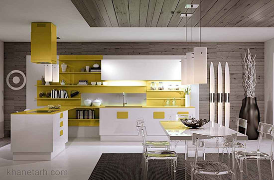 طراحی دکوراسیون آشپزخانه ایتالیایی با 15 ایده