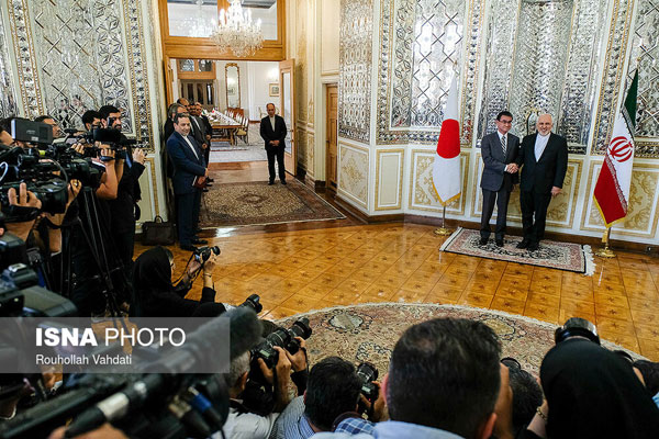 دیدار وزیران خارجه ایران و ژاپن در تهران