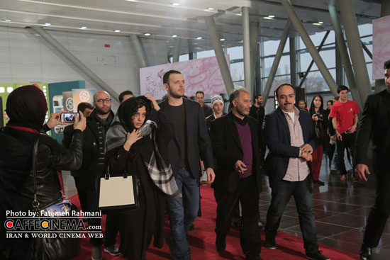 عکس: اهالی سینما در کاخ جشنواره فجر