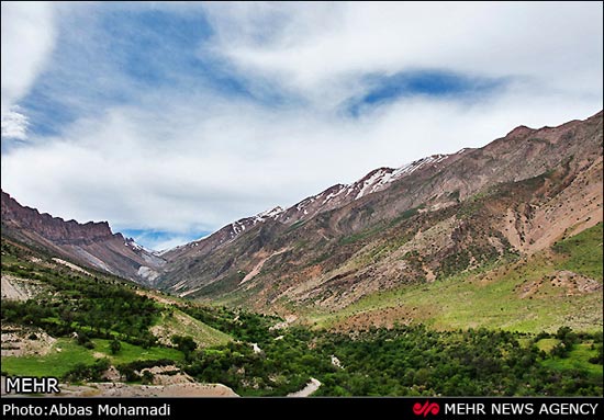 طبیعت بهاری روستای آب ملخ