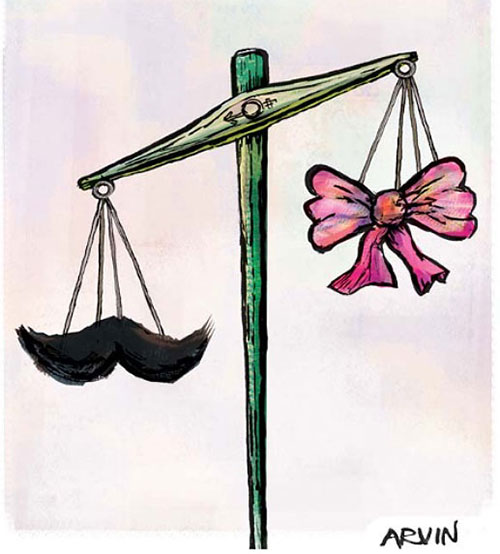 کاریکاتور: شکایت زنان از قاضی پور!